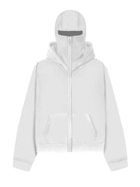 Zip-Up Hoodie with Mask – Ultimate Comfort